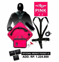 sidemount bcd razor pink edition balidiveshop 1  large